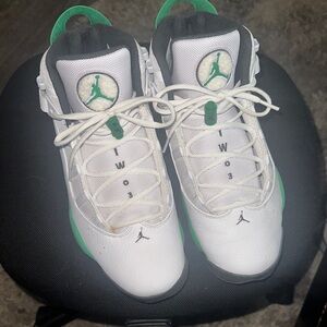 Jordan Sneakers White and Green